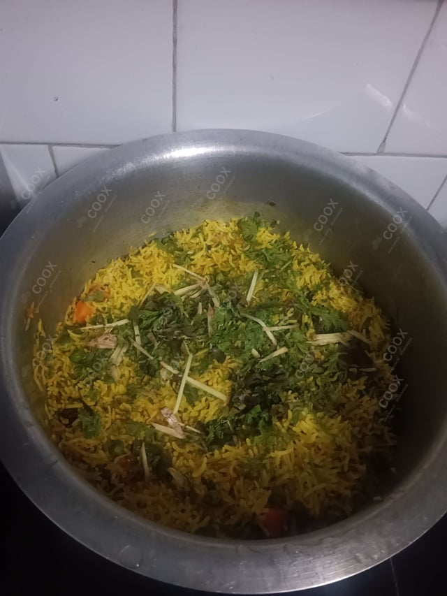 Delicious Veg Pulao prepared by COOX