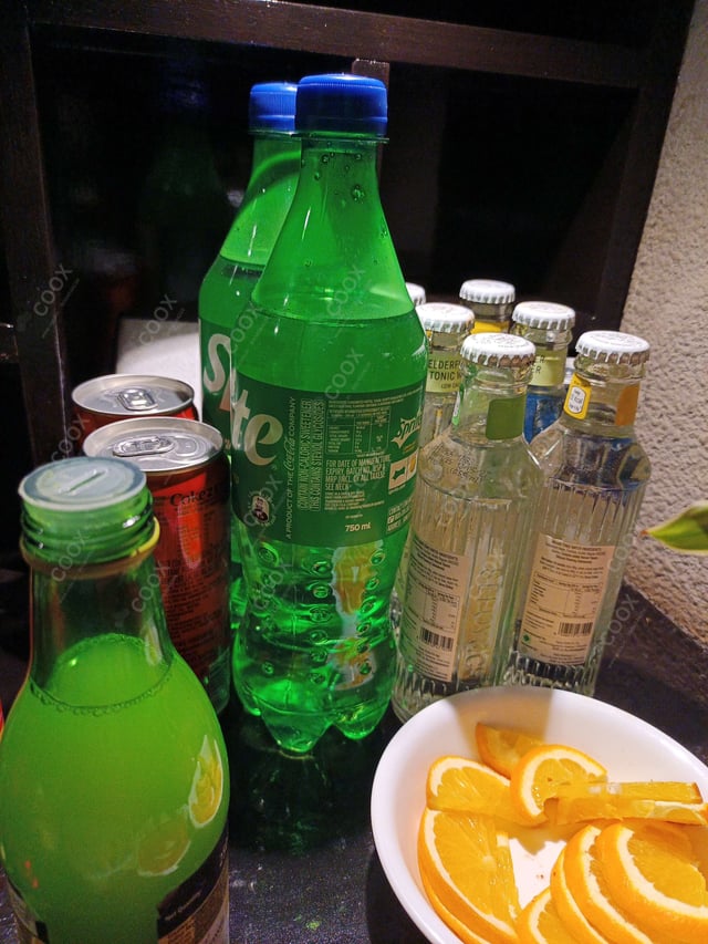 Delicious Regular Soft Drinks, Hard Drinks, Beers, Juices, W prepared by COOX