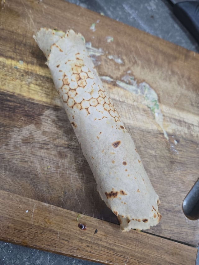 Tasty Paneer Shawarma cooked by COOX chefs cooks during occasions parties events at home