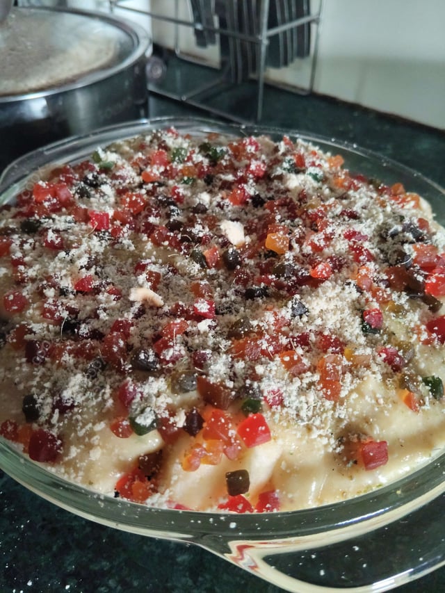 Delicious Fruit Pudding prepared by COOX