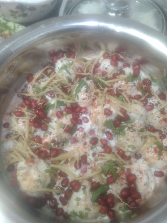 Delicious Dahi Bhalla prepared by COOX