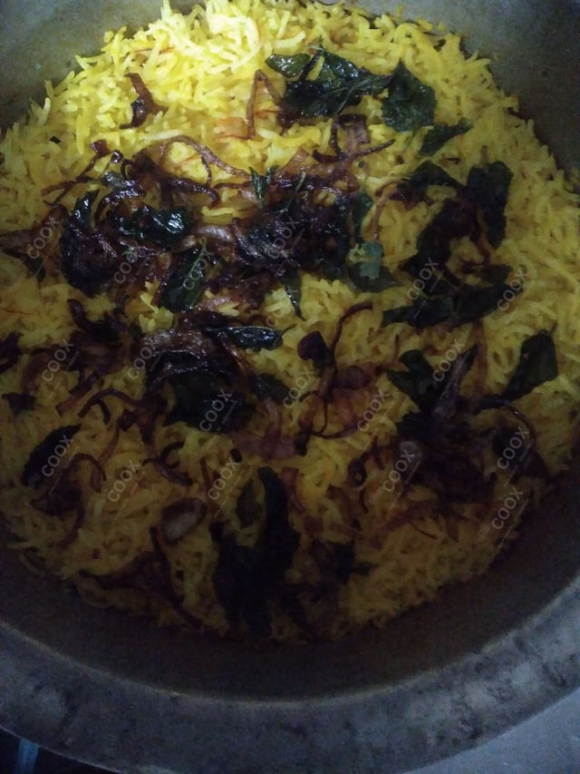 Delicious Veg Biryani prepared by COOX