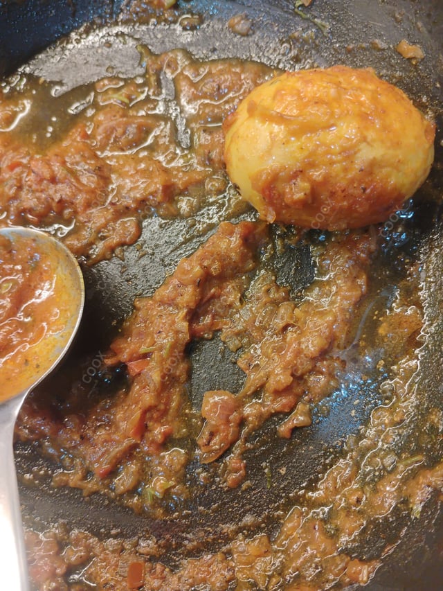Delicious Egg Curry prepared by COOX