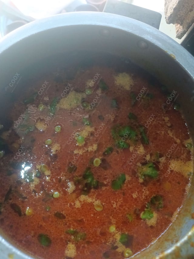 Tasty Aloo Matar cooked by COOX chefs cooks during occasions parties events at home