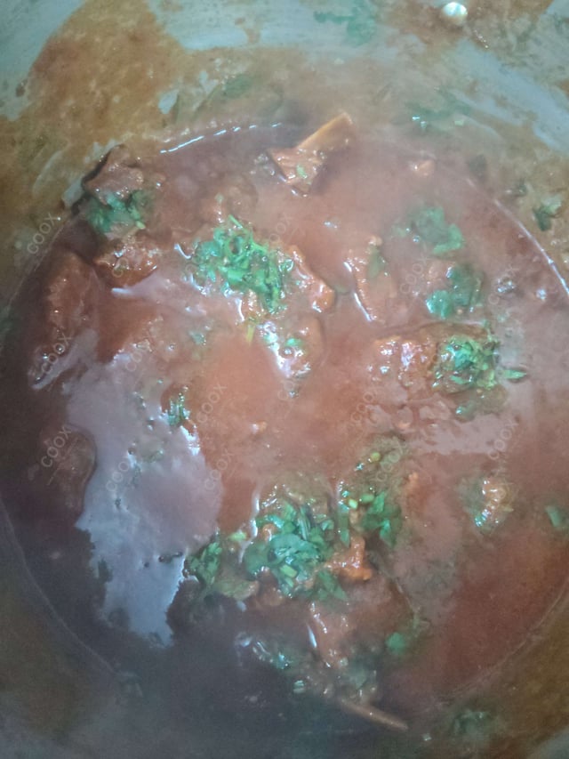 Delicious Mutton Rogan Josh prepared by COOX