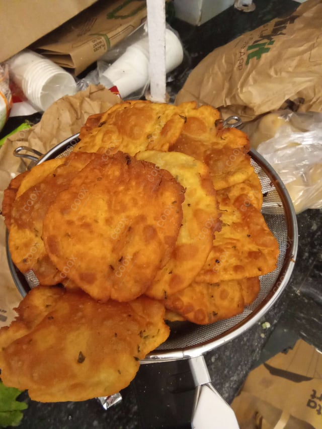 Delicious Salad, Papad prepared by COOX