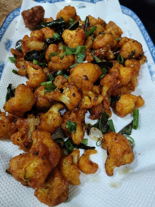 Delicious Gobhi 65 prepared by COOX