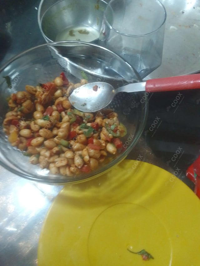 Delicious Peanut Masala prepared by COOX