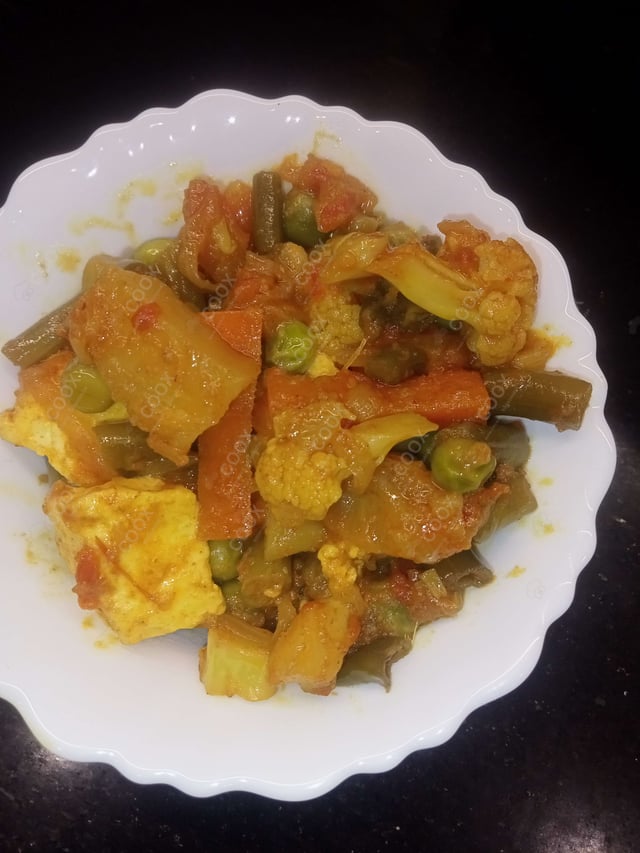Delicious Mix Veg prepared by COOX