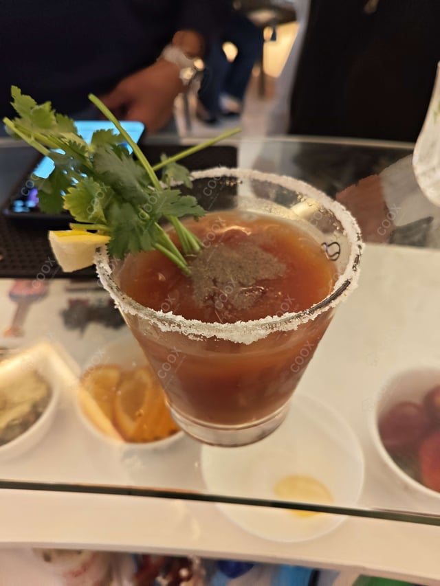 Tasty Bloody Mary cooked by COOX chefs cooks during occasions parties events at home