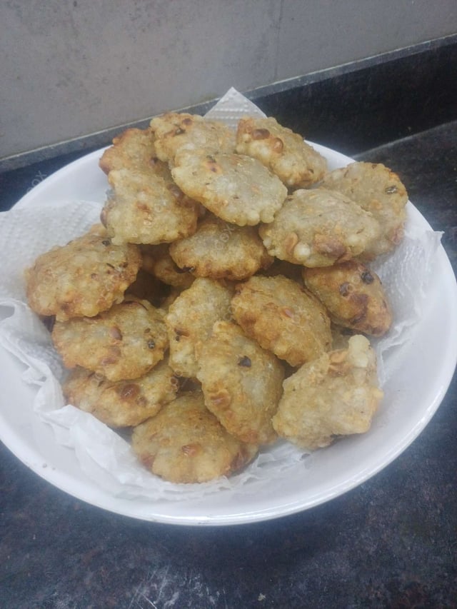 Tasty Sabudana Vada cooked by COOX chefs cooks during occasions parties events at home