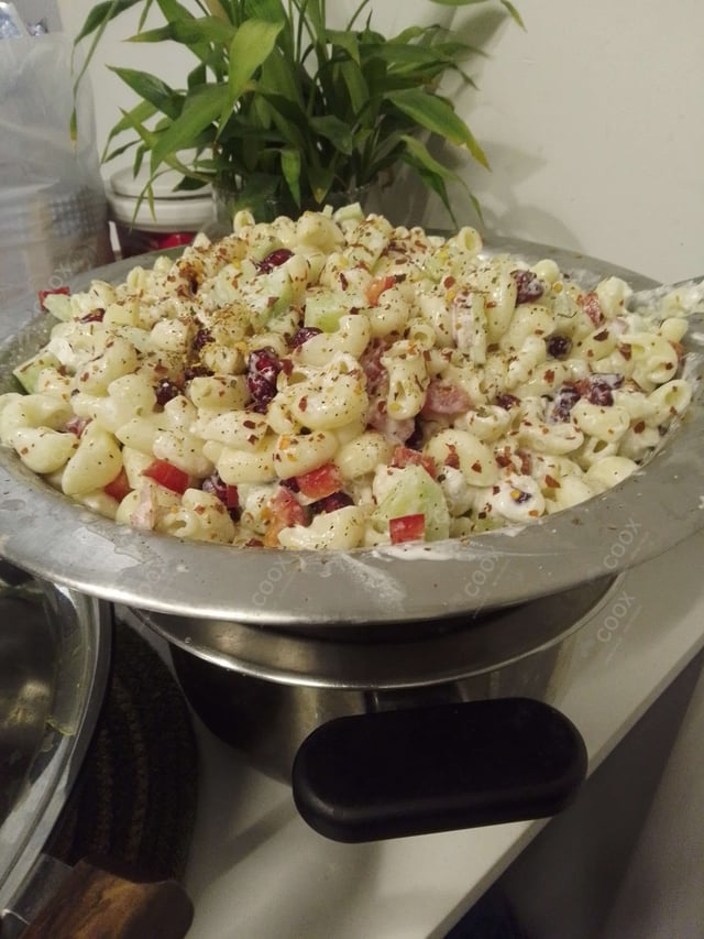 Tasty Pasta Salad  cooked by COOX chefs cooks during occasions parties events at home