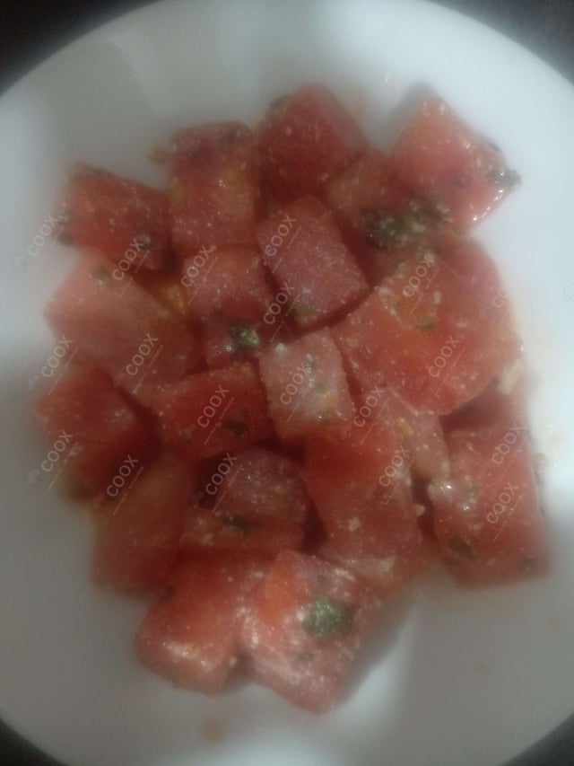 Tasty Watermelon Feta Salad cooked by COOX chefs cooks during occasions parties events at home
