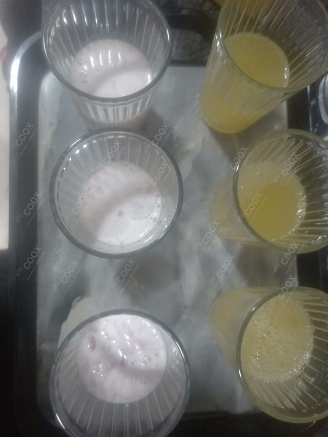 Tasty Strawberry Milkshake cooked by COOX chefs cooks during occasions parties events at home