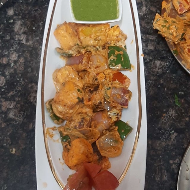 Tasty Paneer Tikka cooked by COOX chefs cooks during occasions parties events at home