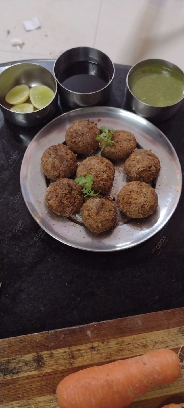 Tasty Veg Galouti Kebab cooked by COOX chefs cooks during occasions parties events at home