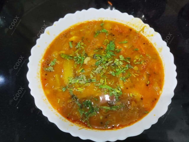 Tasty Sambhar cooked by COOX chefs cooks during occasions parties events at home