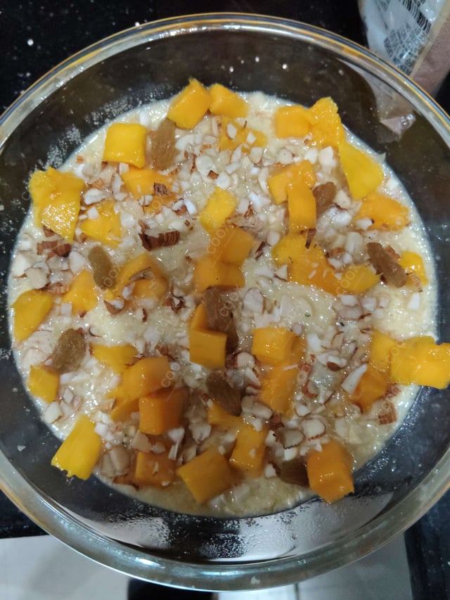 Tasty Mango Kheer cooked by COOX chefs cooks during occasions parties events at home