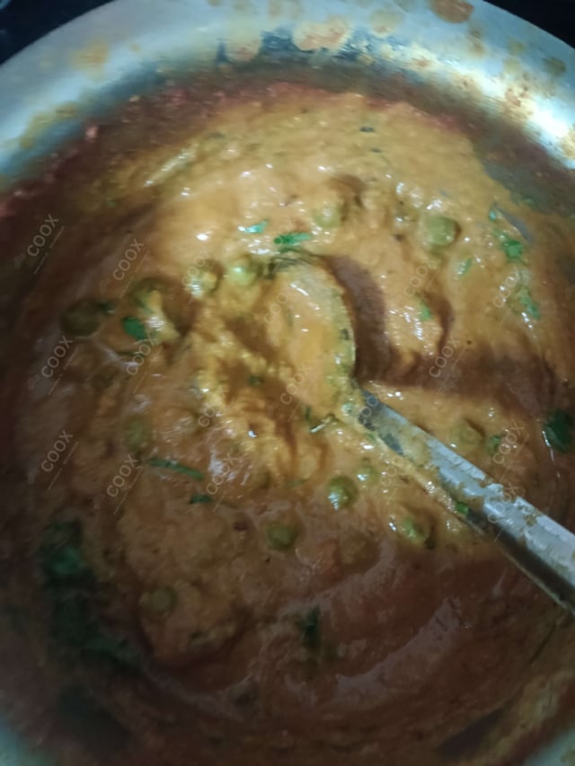 Tasty Matar Mushroom cooked by COOX chefs cooks during occasions parties events at home