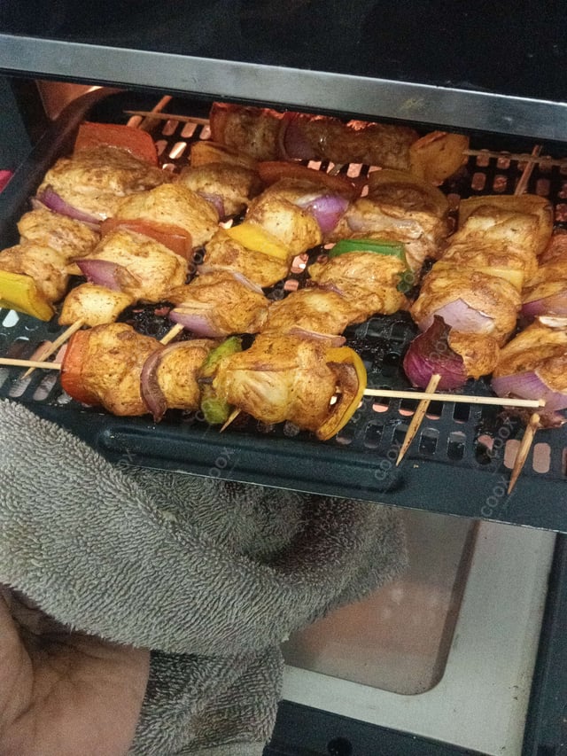 Tasty Chicken Shashlik cooked by COOX chefs cooks during occasions parties events at home