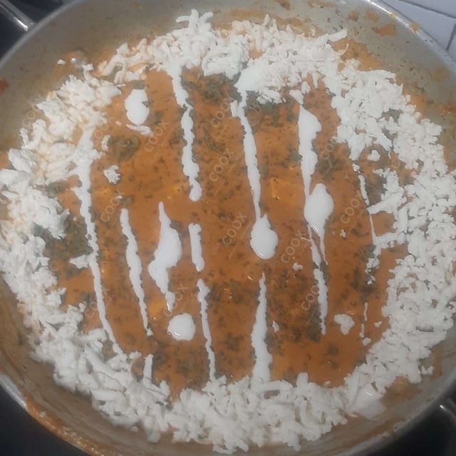 Tasty Paneer Lababdar cooked by COOX chefs cooks during occasions parties events at home