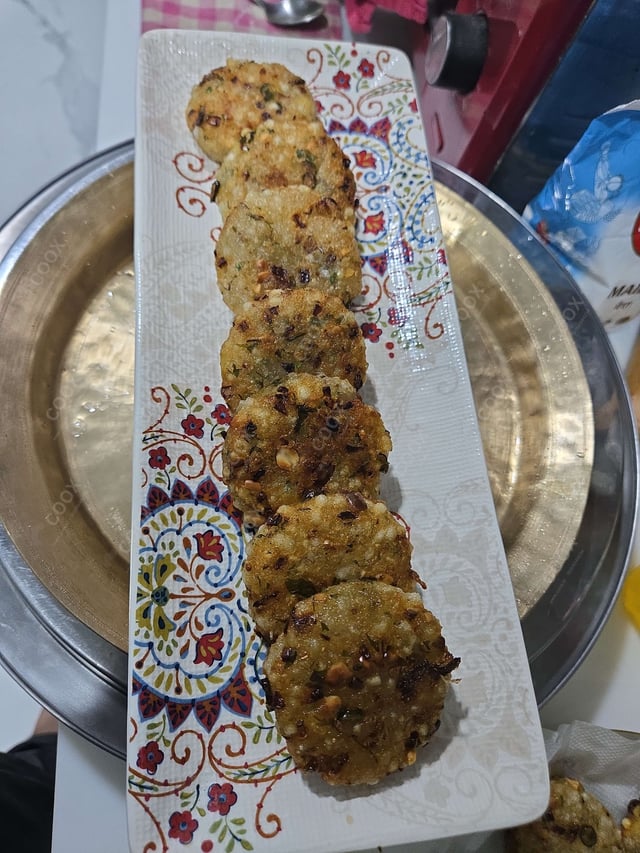 Tasty Sabudana Tikki cooked by COOX chefs cooks during occasions parties events at home