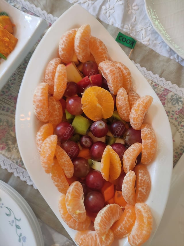 Delicious Fruit Chaat prepared by COOX