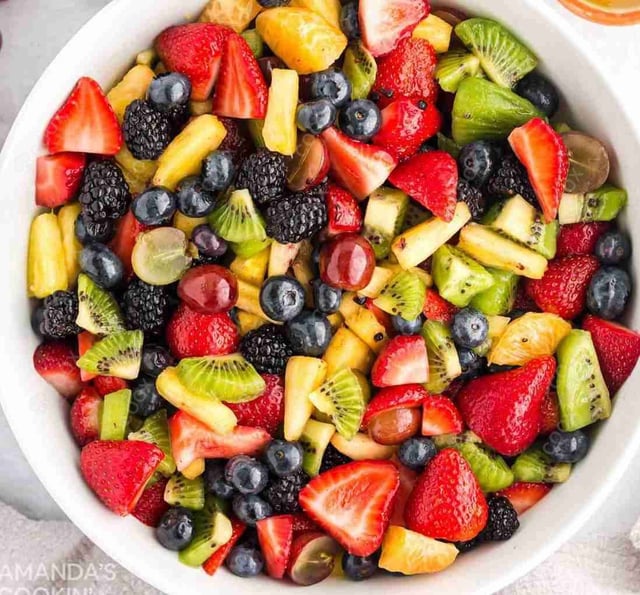Tasty Fruit Salad cooked by COOX chefs cooks during occasions parties events at home