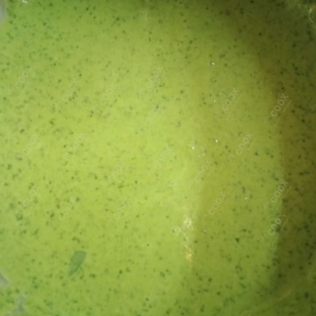 Delicious Green Chutney prepared by COOX