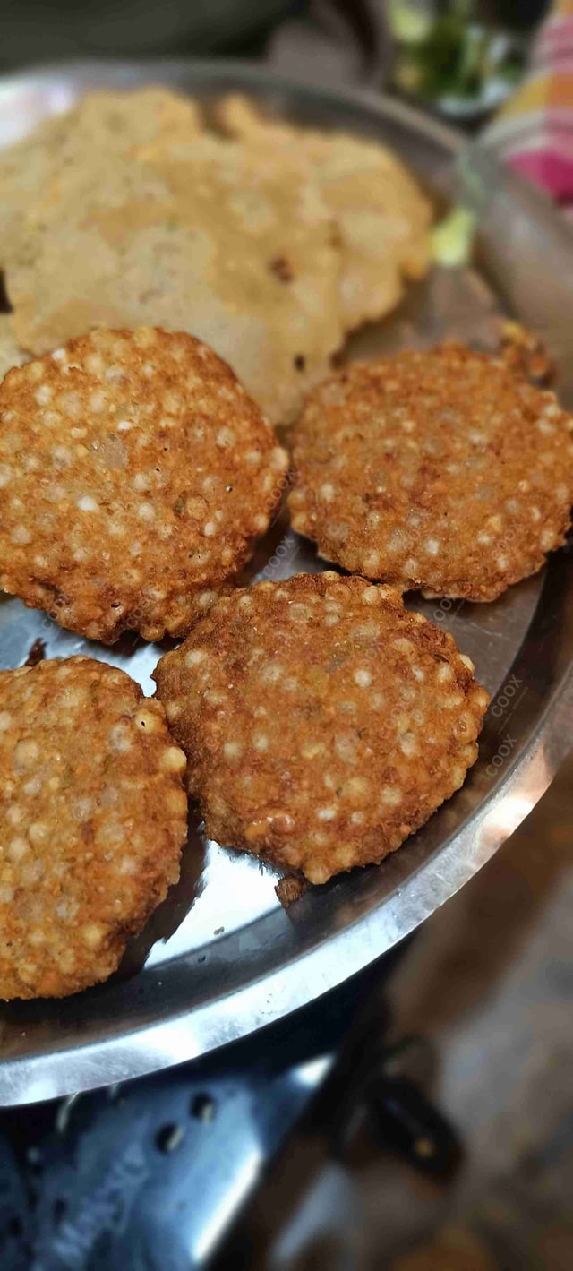 Tasty Sabudana Tikki cooked by COOX chefs cooks during occasions parties events at home