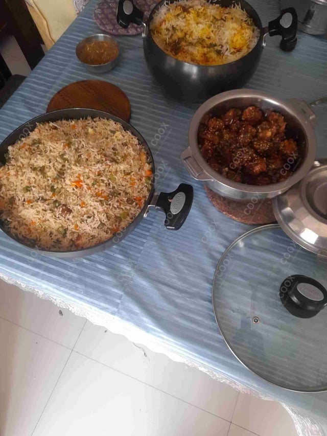 Delicious Veg Biryani prepared by COOX