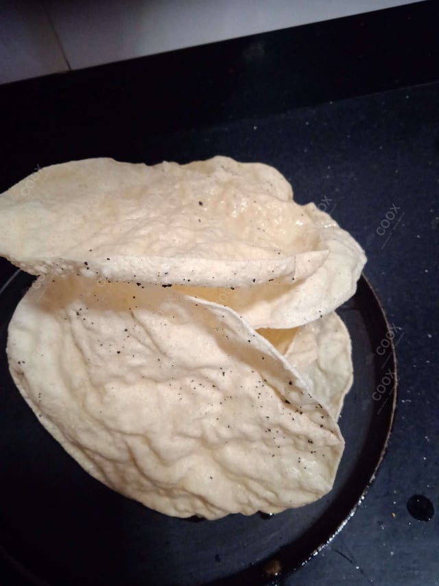 Delicious Salad, Papad prepared by COOX