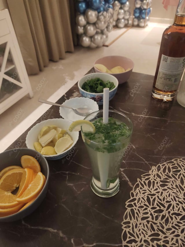 Tasty Mojito cooked by COOX chefs cooks during occasions parties events at home