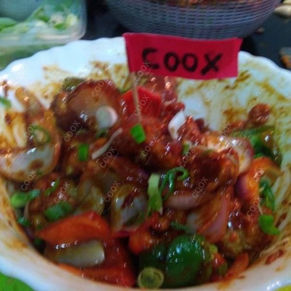 Tasty Chilli Paneer (Dry) cooked by COOX chefs cooks during occasions parties events at home