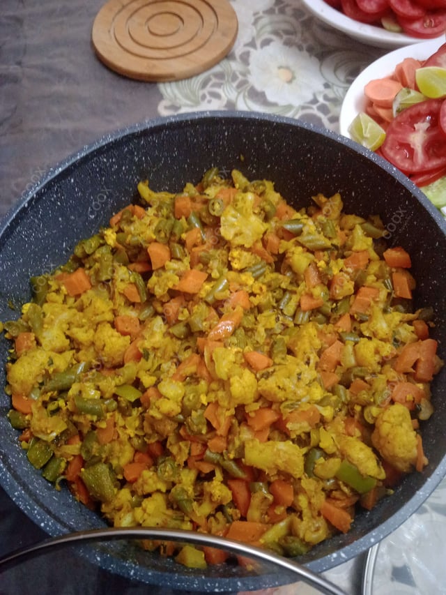 Delicious Mix Veg prepared by COOX