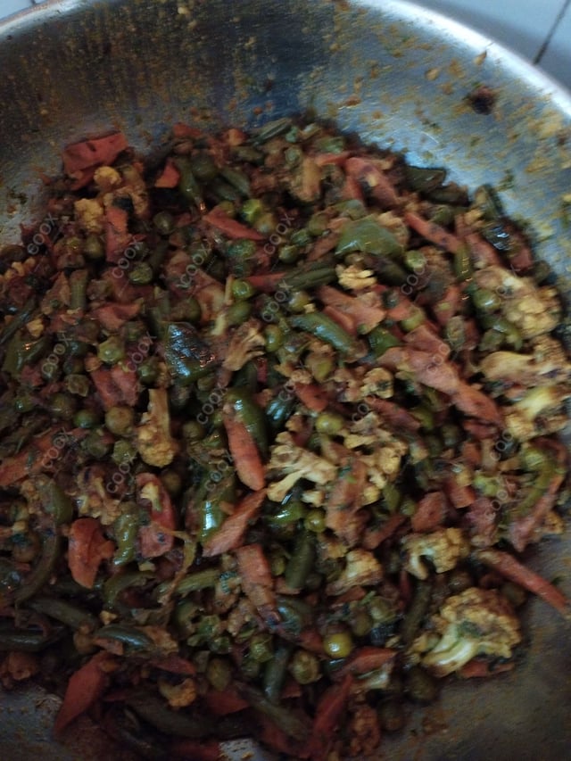 Delicious Mix Veg prepared by COOX