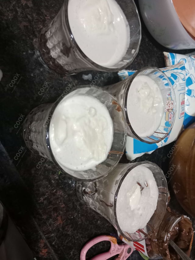 Tasty Nutella Hazelnut Milkshake cooked by COOX chefs cooks during occasions parties events at home