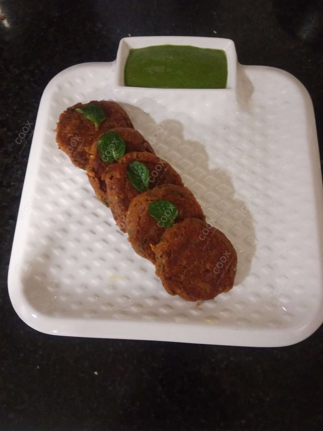 Tasty Veg Galouti Kebab cooked by COOX chefs cooks during occasions parties events at home