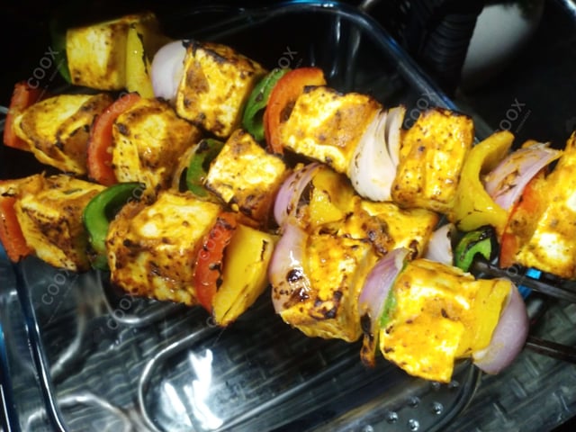 Tasty Paneer Tikka cooked by COOX chefs cooks during occasions parties events at home