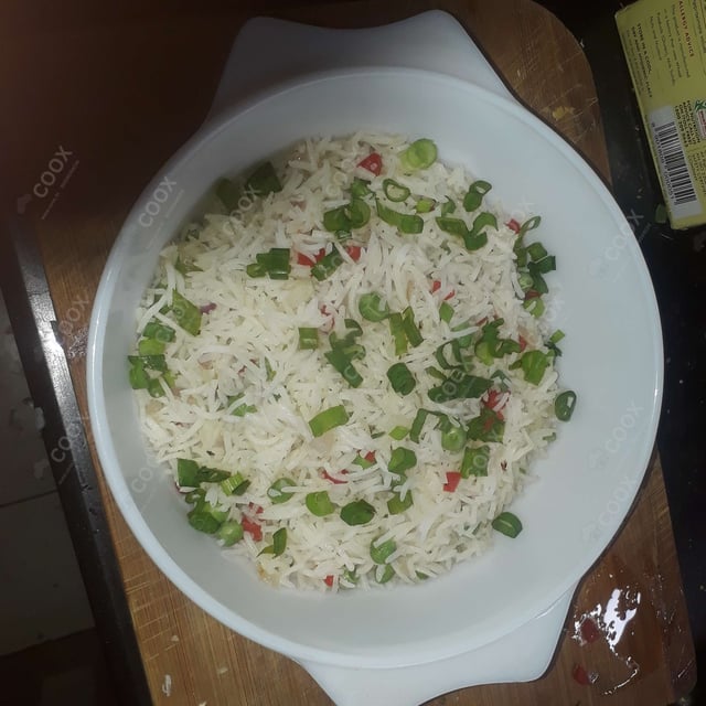 Tasty Veg Fried Rice cooked by COOX chefs cooks during occasions parties events at home