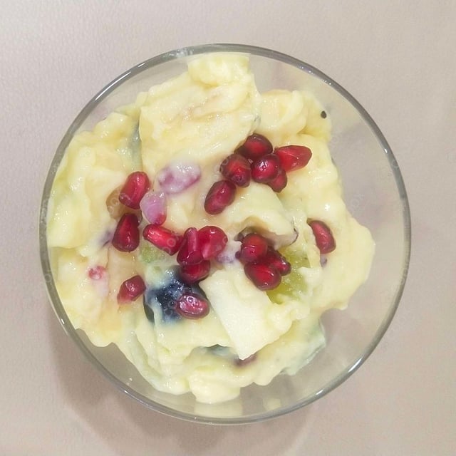 Tasty Fruit Custard cooked by COOX chefs cooks during occasions parties events at home