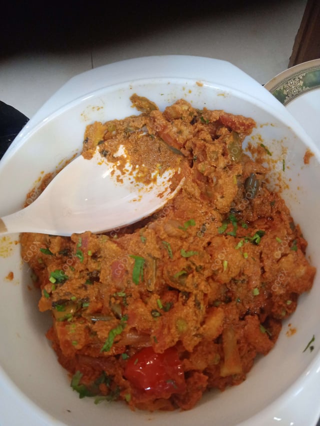 Delicious Veg Jalfrezi prepared by COOX