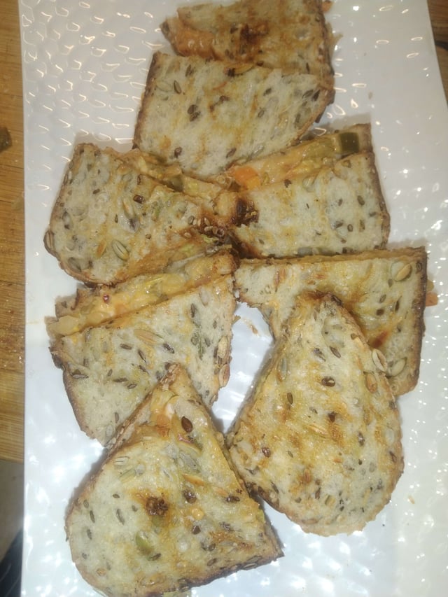 Tasty Grilled Veg Sandwiches cooked by COOX chefs cooks during occasions parties events at home