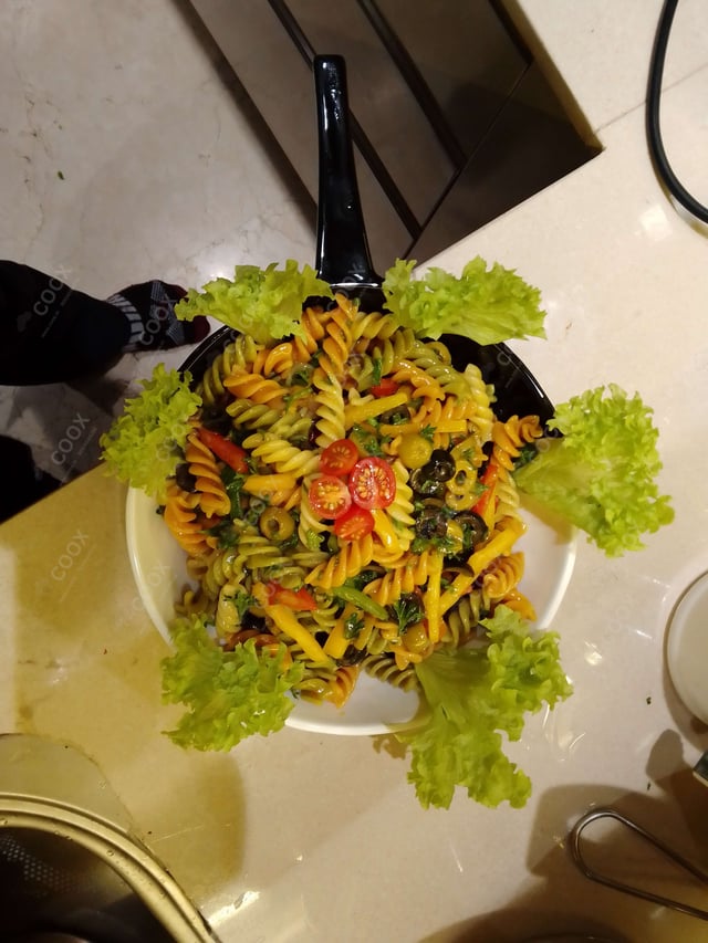 Tasty Pasta Salad  cooked by COOX chefs cooks during occasions parties events at home
