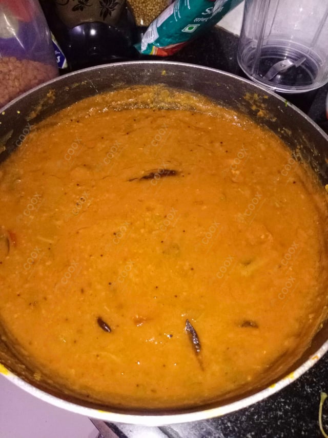 Tasty Sambhar cooked by COOX chefs cooks during occasions parties events at home