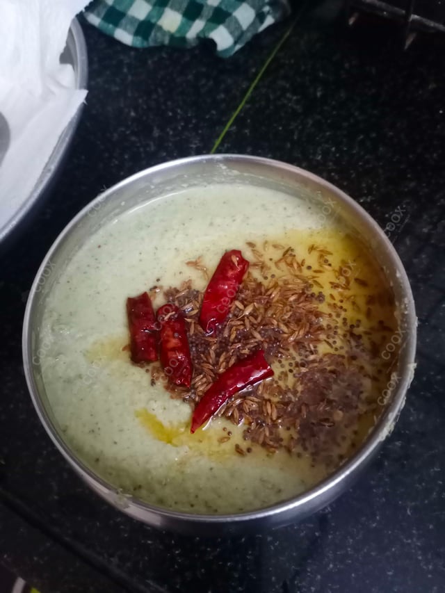 Tasty Coconut Chutney cooked by COOX chefs cooks during occasions parties events at home