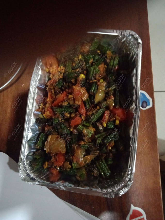 Delicious Bhindi do Pyaza prepared by COOX