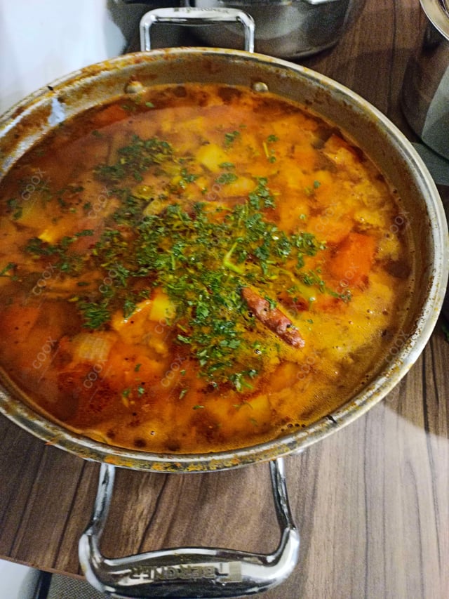 Tasty Sambhar cooked by COOX chefs cooks during occasions parties events at home
