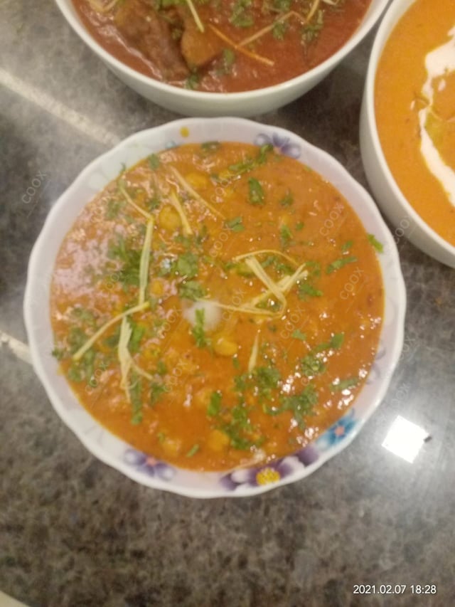 Delicious Chole Masala prepared by COOX