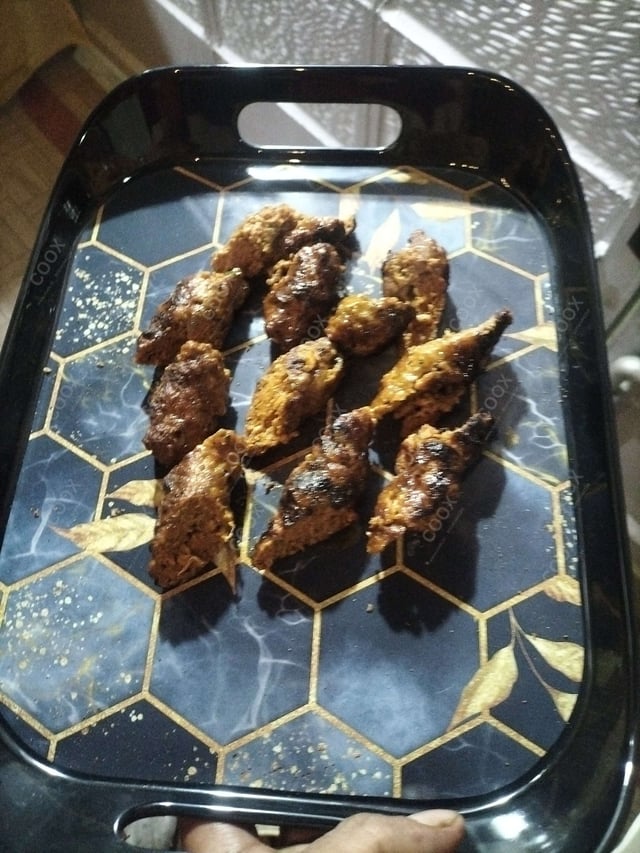 Tasty Mutton Seekh Kebab cooked by COOX chefs cooks during occasions parties events at home